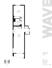 1 bed, 1 bath, 943 sqft, $2,800