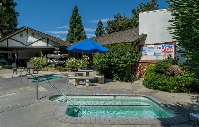 Spa / Hot Tub at Scottsmen Too Apartments, Clovis, 93612