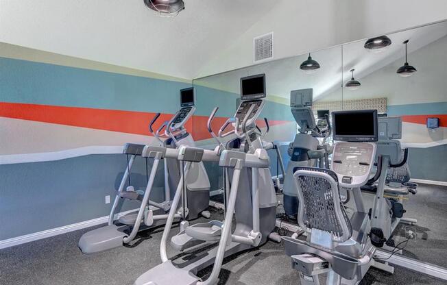 Fitness Center equipment  at Adagio, California
