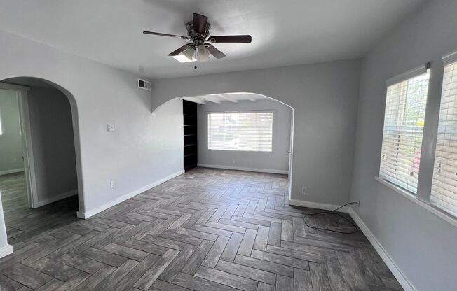 3 Bedroom, 2 Bath w/ kitchen appliances, large storage room and off-street parking