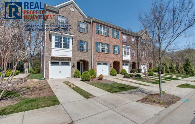 Gorgeous 3 BR, 3.5 bath townhome with washer and dryer included! Bonus room and garage!