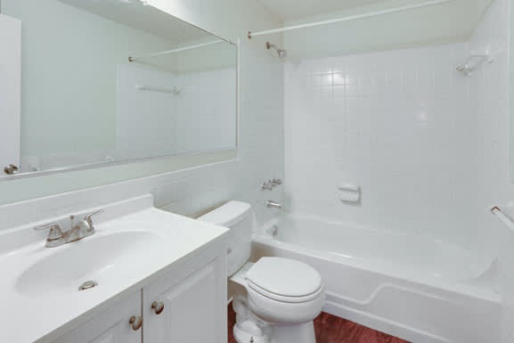 London Towne Apartments – Bathroom – Appliances Included - 24 Hour Emergency Maintenance – Ask for a Tour - Pet Friendly