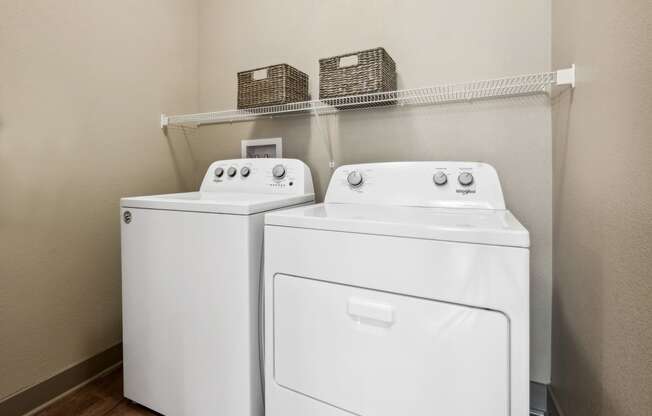 Full-sized washer/dryers - Acadia at Cornerstar Apartments