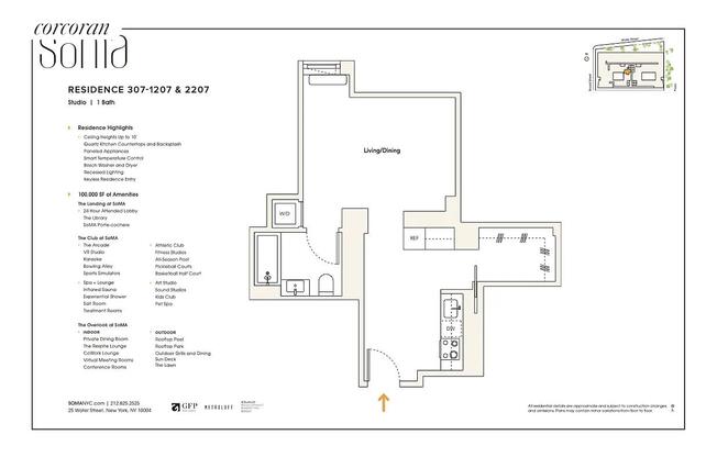 Studio, 1 bath, $4,230, Unit 706