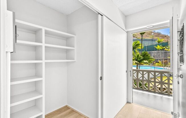 Newly renovated one bedroom condo with lovely city views