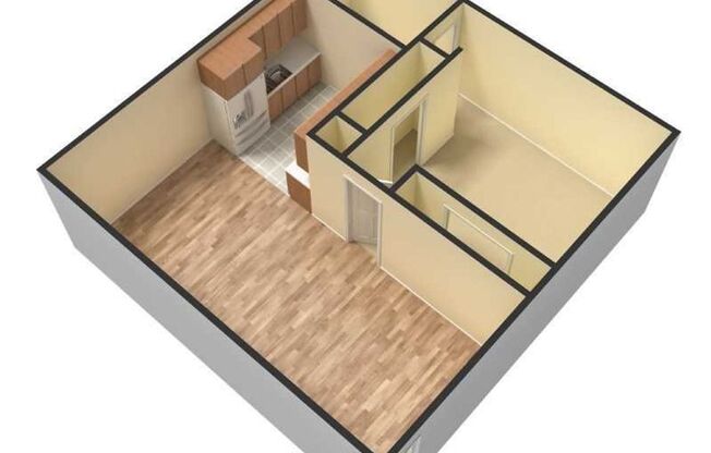 1 bed, 1 bath, 534 sqft, $825, Unit 210