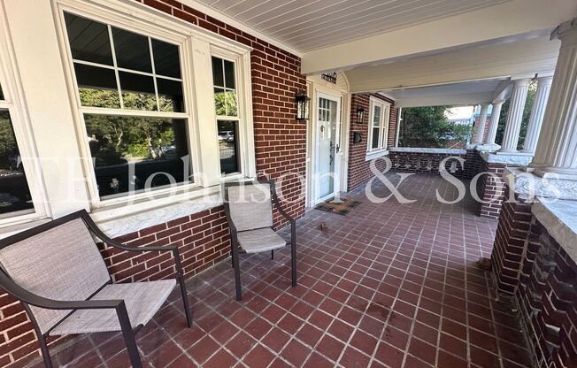 Charming Winston-Salem Home with Rocking Chair Front Porch and Modern Amenities!