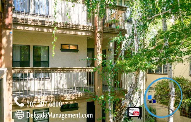 Walnut Creek two bedroom, two bath condo within minutes of Broadway Plaza available now!