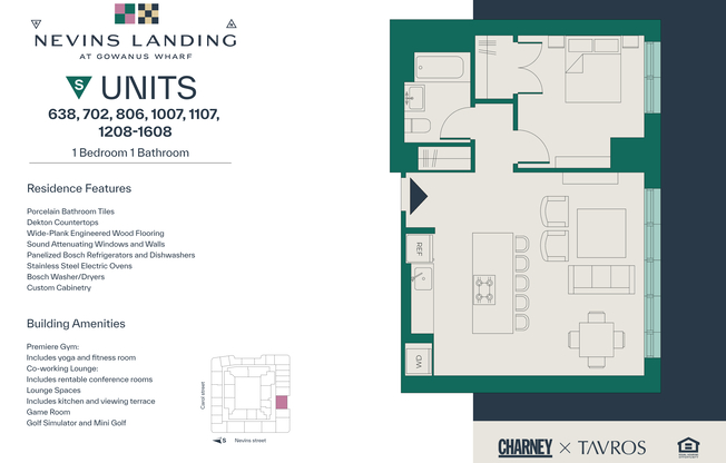 1 bed, 1 bath, $5,800, Unit 638