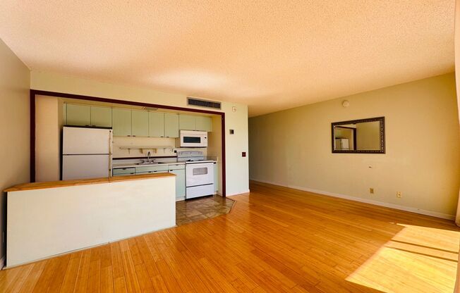 Studio, 1 bath, $1,550