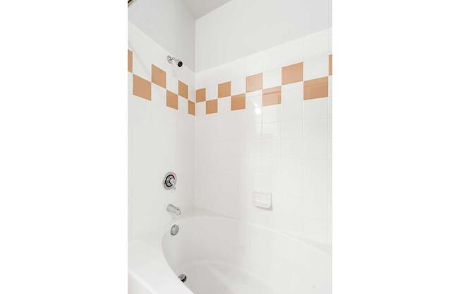 a close up of a tiled wall