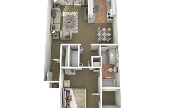 1 bed, 1 bath, 820 sqft, $960