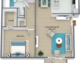 Partner-provided photo for $749 unit