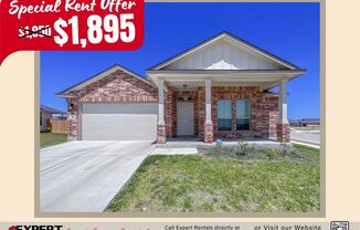 Stunning Home in Creekside Hills, Copperas Cove!