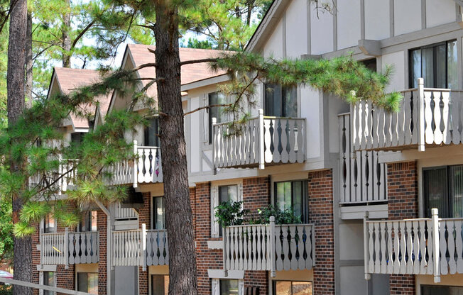 Private Balconies at Brook Pines, Columbia, South Carolina