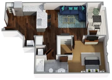 1 bed, 1 bath, 825 sqft, $1,399