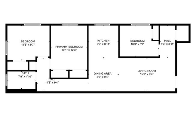 3 beds, 1 bath, $1,250, Unit #106 - Bldg. 1 Apt. 6