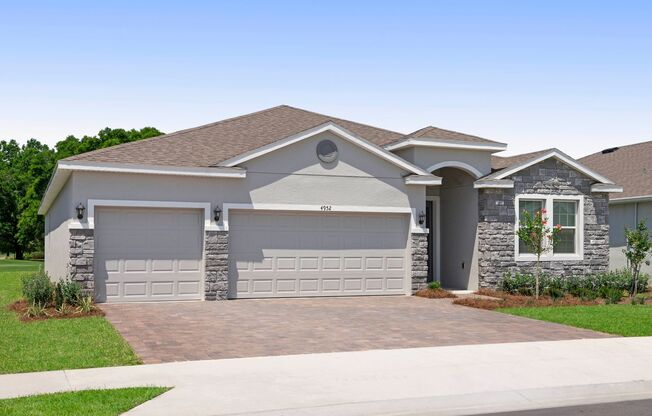 Brand new 4/3/3 home in gated community