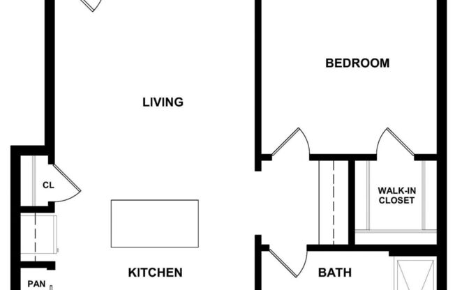 1 bed, 1 bath, 700 sqft, $2,395