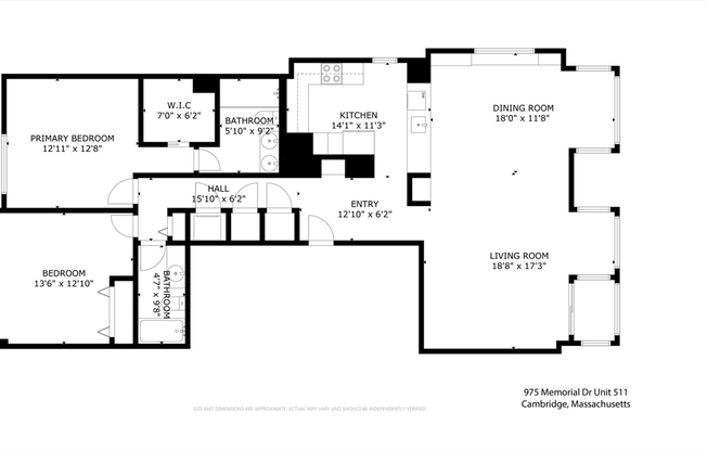 2 beds, 2 baths, 1,374 sqft, $12,000, Unit 501