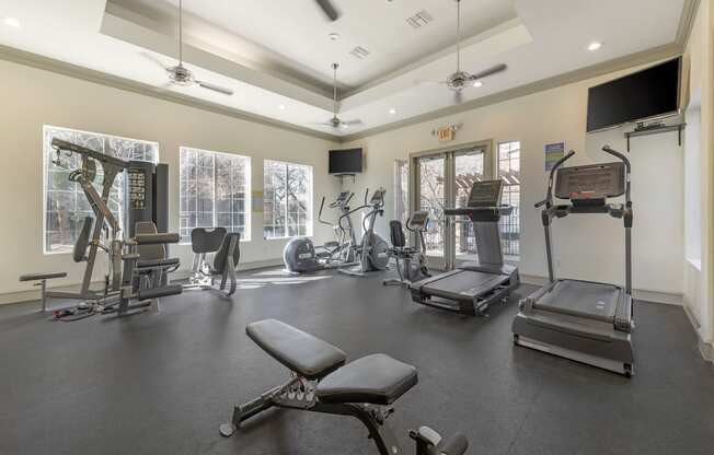 Cardio Space in Gym at Indigo Creek, CO