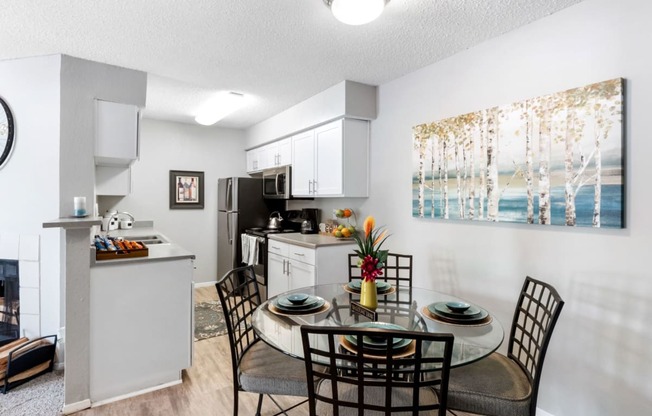 Kitchen with Separate Dining Area