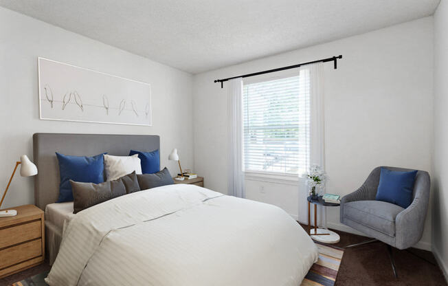 Carpeting In Bedrooms at Ashton Creek Apartments, PRG Real Estate Management, Chester, VA, 23831