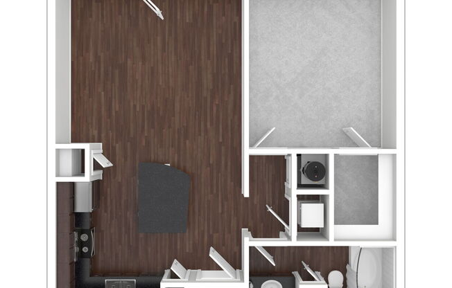 1 bed, 1 bath, 728 sqft, $1,705