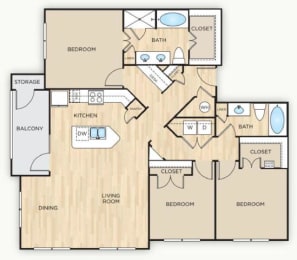 3 beds, 2 baths, 1,452 sqft, $2,345
