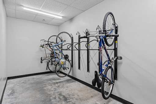 Bike Storage at SevenO2 Main Apartments, Salt Lake City