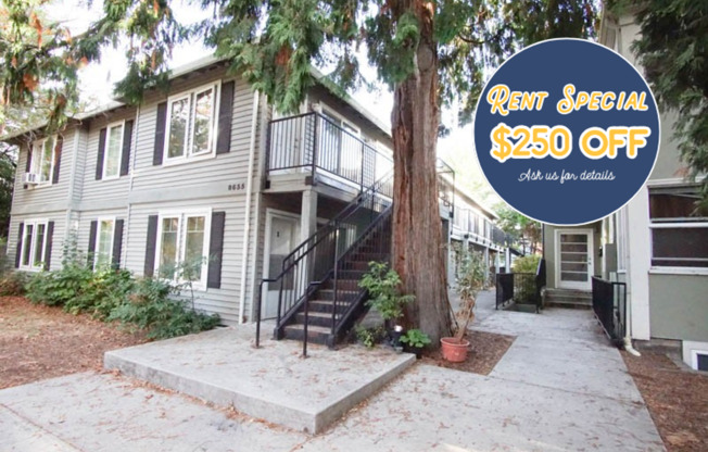 FREE RENT: Top Floor 1Bdr w/Modern Appliances + Washer/Dryer!
