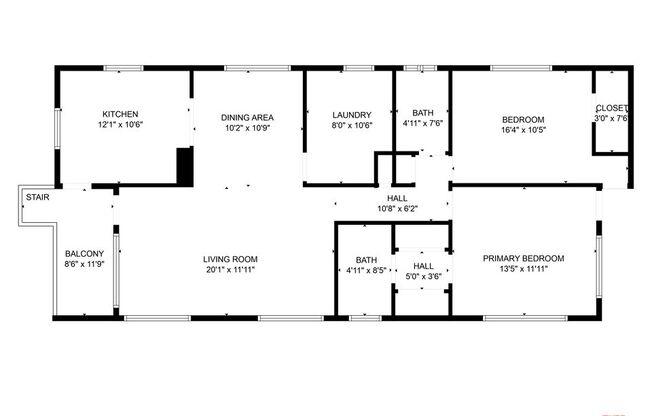 2 beds, 2 baths, 1,150 sqft, $2,950, Unit 2