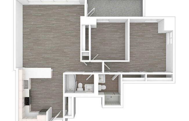 2 beds, 2 baths, 965 sqft, $6,577