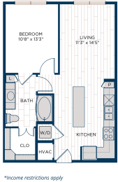 1 bed, 1 bath, 682 sqft, $1,702
