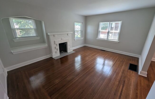 Beautifully renovated 2 bedroom house with new kitchen, bathroom and 2 car garage.
