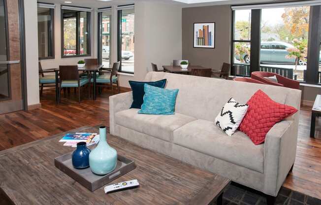 Living Area at The Cambric Senior Apartments, Minnesota