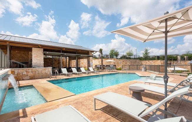 Amenity Center Pool at The Artesian at Bee Cave