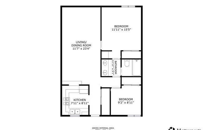 2 beds, 1 bath, 970 sqft, $1,299, Unit 31 PR