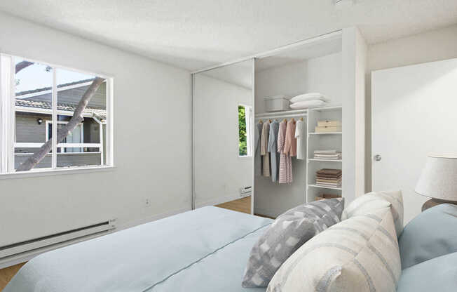 Bedroom with Hard Surface Flooring