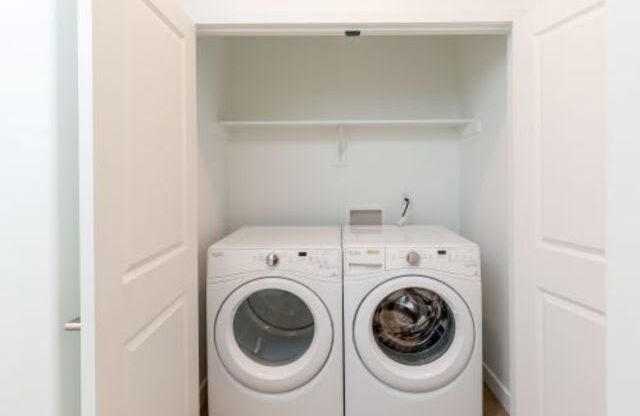 Full-size Washer And Dryer In Unit at Parc on 5th, American Fork, UT