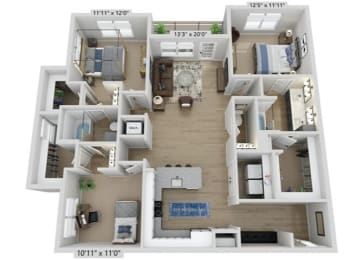 3 beds, 2.5 baths, 1,485 sqft, $2,347