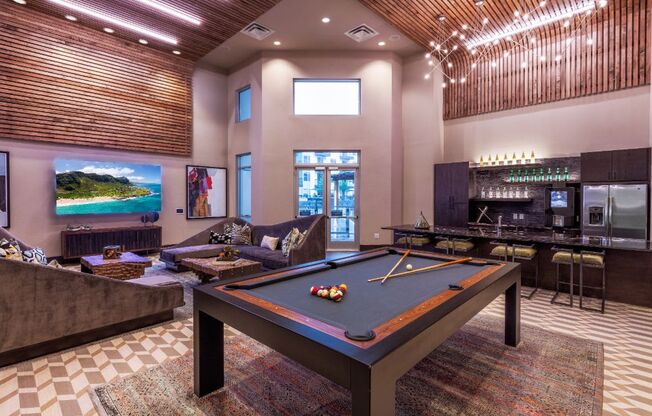 clubhouse in our luxury west dallas apartments