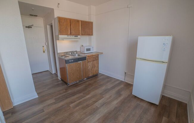 1 bed, 1 bath, 295 sqft, $555, Unit 520