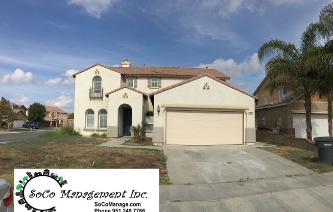 4 Bedroom / 4 Bathroom Perris Home