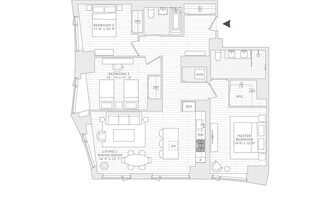 3 beds, 2 baths, 1,417 sqft, $13,000, Unit 38G
