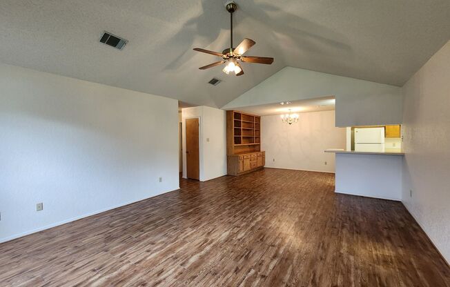 Great Location off the Loop & Rock St / Fridge, Washer & Dryer Included / Wood Burning Fire Place /Large Fenced in Yard / NBISD