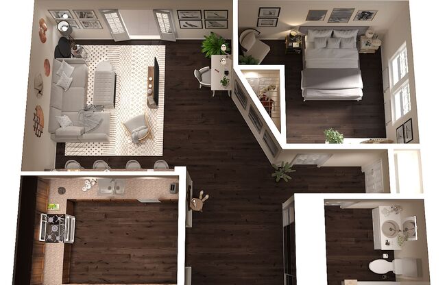 1 bed, 1 bath, 648 sqft, $2,175, Unit 311