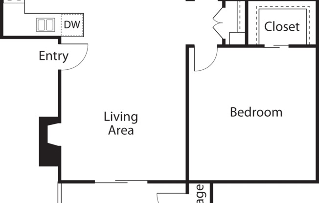 1 bed, 1 bath, 700 sqft, $2,293, Unit 202