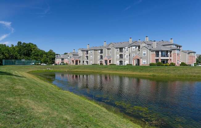 Lantern Woods Apartments - One of two lakes on the property