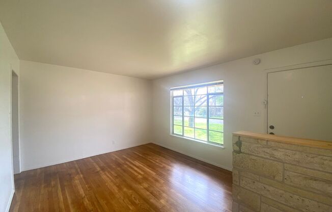 3/2 with 2 living rooms & a Huge Yard